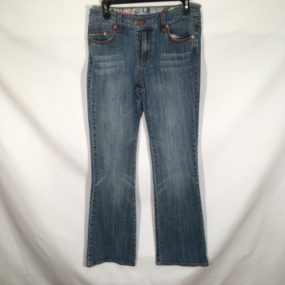 Department Of Peace Bootcut Blue Jeans Womens Sz 6